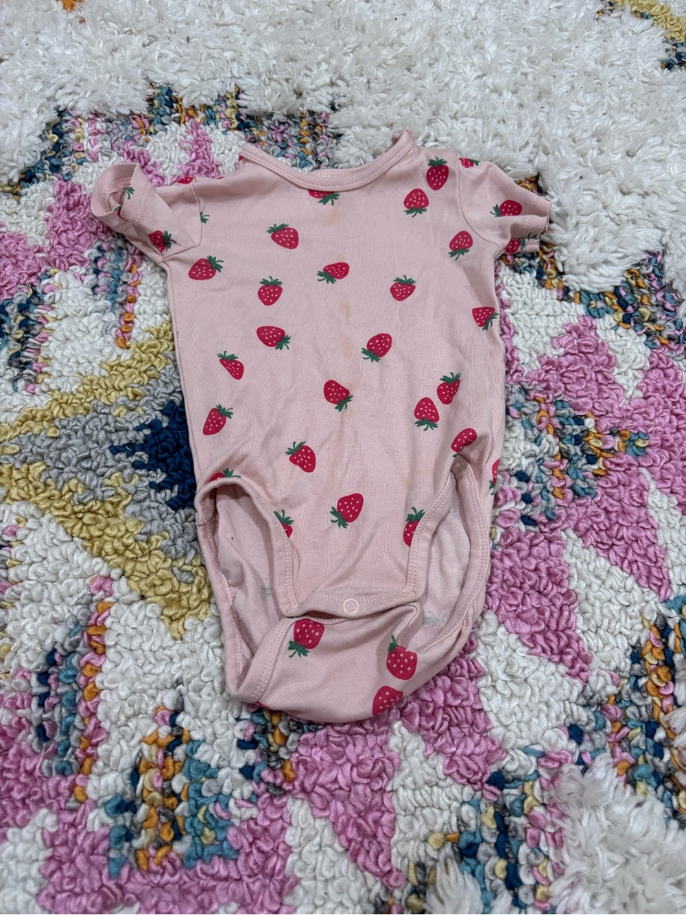 H&M Strawberry Onesie